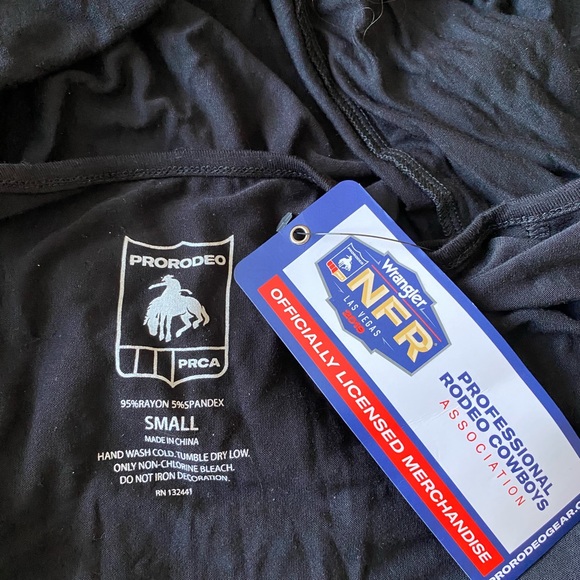 NFR black shirt dress 2019 national finals rodeo - Picture 5 of 5